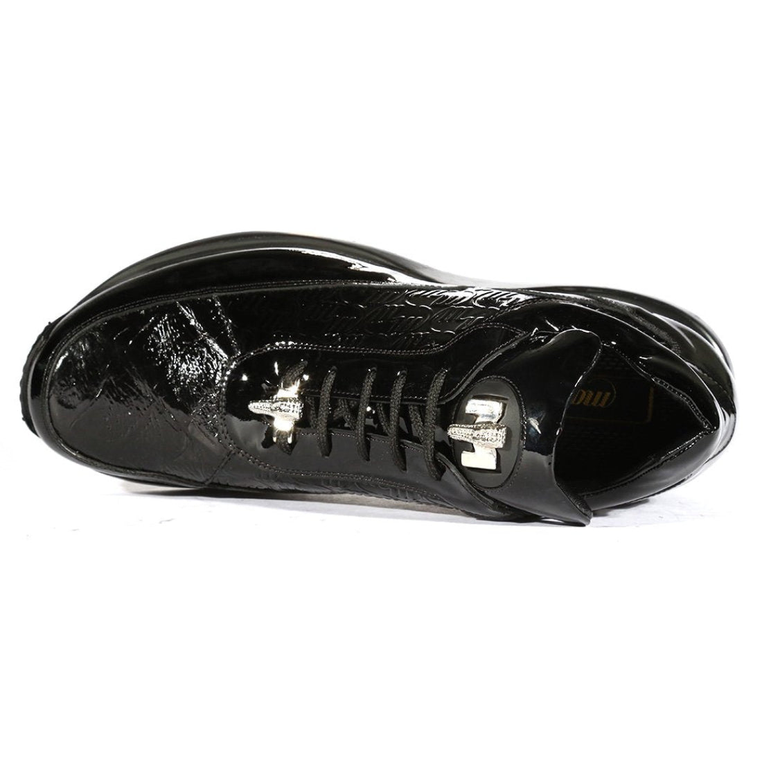 Mauri 8900/2 Patent/ Baby Croc/ Patent Embossed - Black, Mauri