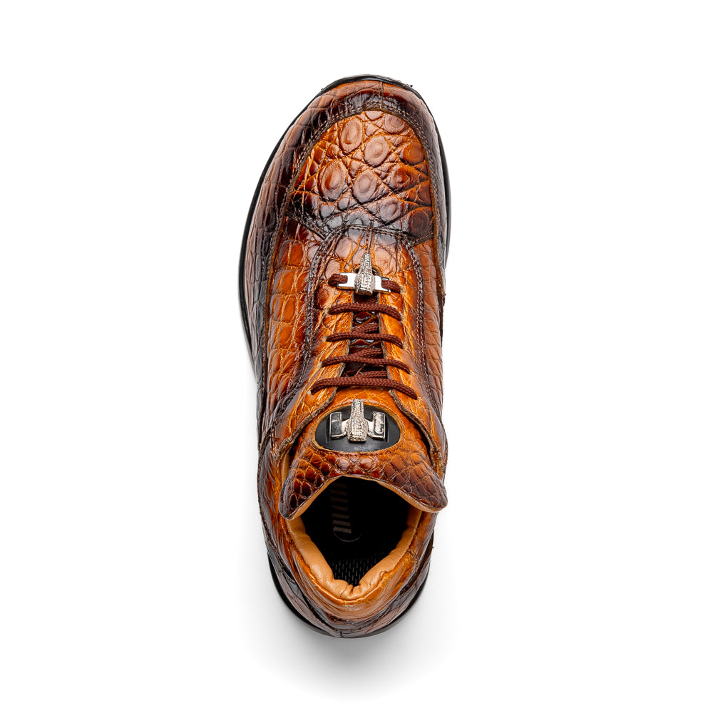 Mauri 8900-2 Alligator/ Nappa Toffee Dirty Gold | Brite Creations