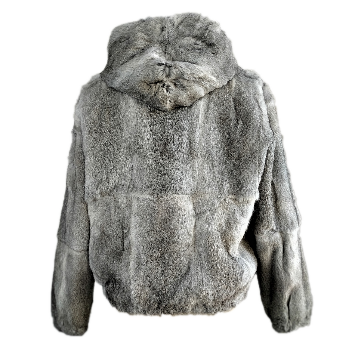 Brite Creations | Full Skin Rabbit Jacket with Detachable Hood