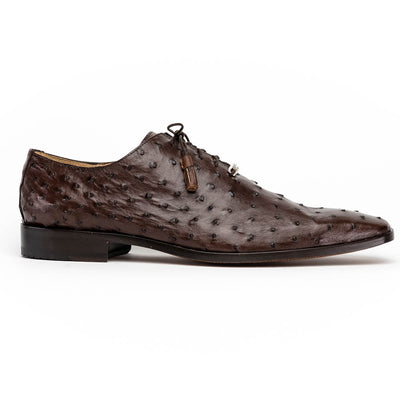 Marco Di Milano Criss Ostrich and Leather Brown