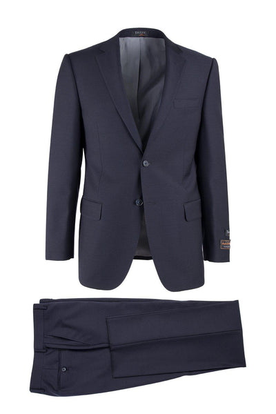 Brite Creations Novello Navy, Modern Fit, Pure Wool Suit by Tiglio Luxe TIG1002 