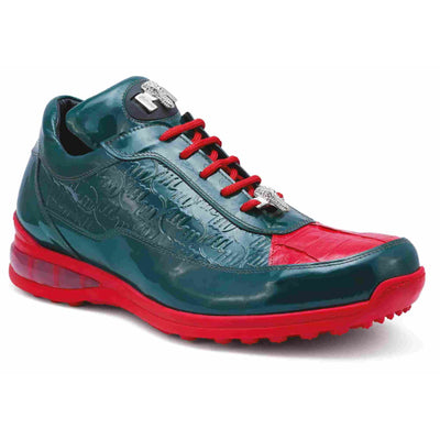 Mauri 8900/2 Patent/Baby Croc/ Patent Embossed Green/Red