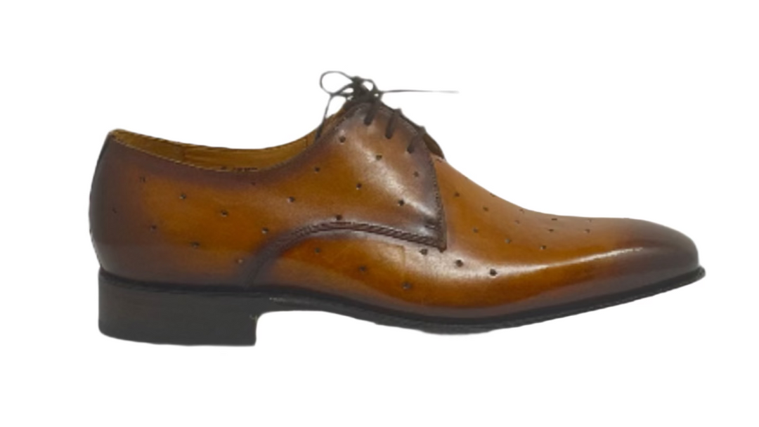 Mezlan-17046 Easton Caramel 9 Dress Shoe