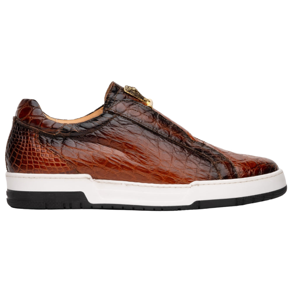 Mauri 8478/2 Alligator Cognac Dirty T. Moro | Brite Creations Atlanta