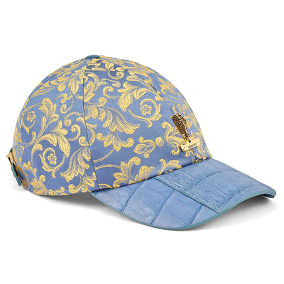 Mauri Hat65 Baby Croc/ Gobelins Fabric New Blue 