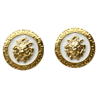 Cufflinks - White/Gold by Emilio Franco Couture