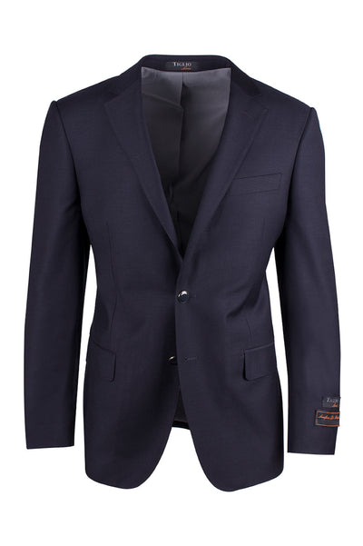 Dolcetto Navy, Modern Fit Pure Wool Blazer