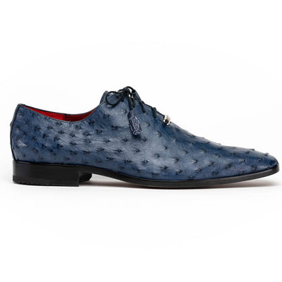 Marco Di Milano Criss Ostrich and Leather Navy