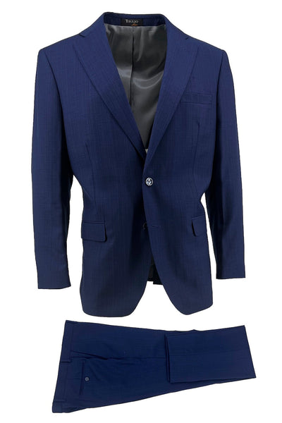 Novello New Blue Micro-Design, Modern Fit Suit