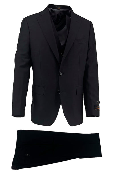 Dolcetto Black, Modern Fit Suit and Vest